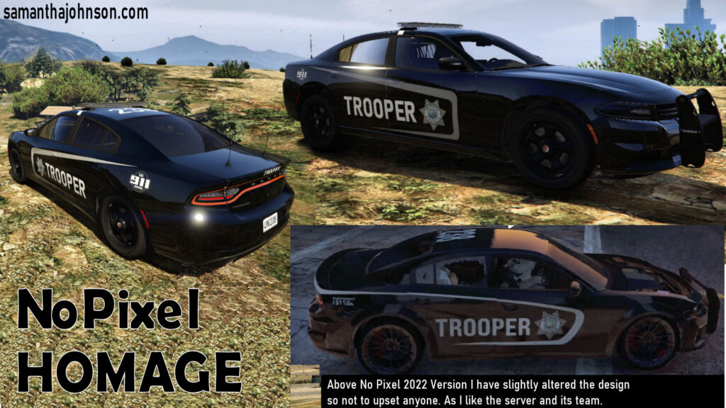 NoPixel Homage Trooper Vehicle Skin